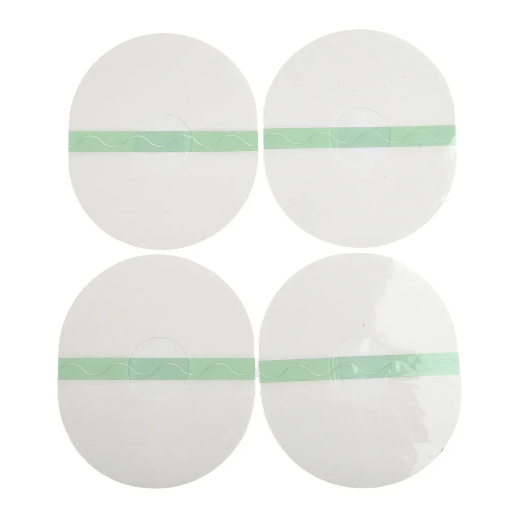 25pcs Sensor Patches Fixed Patches Self Adhesive Oval Transparent Bandages 10.2*8.5cm For FixiC Style Patch Supplies