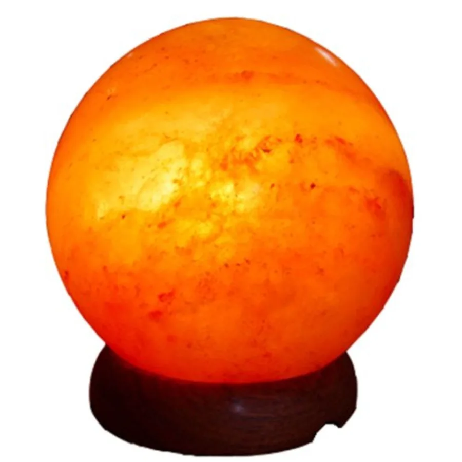 

Black Tai Sphere Salt Lamp 6' Large with Cord
