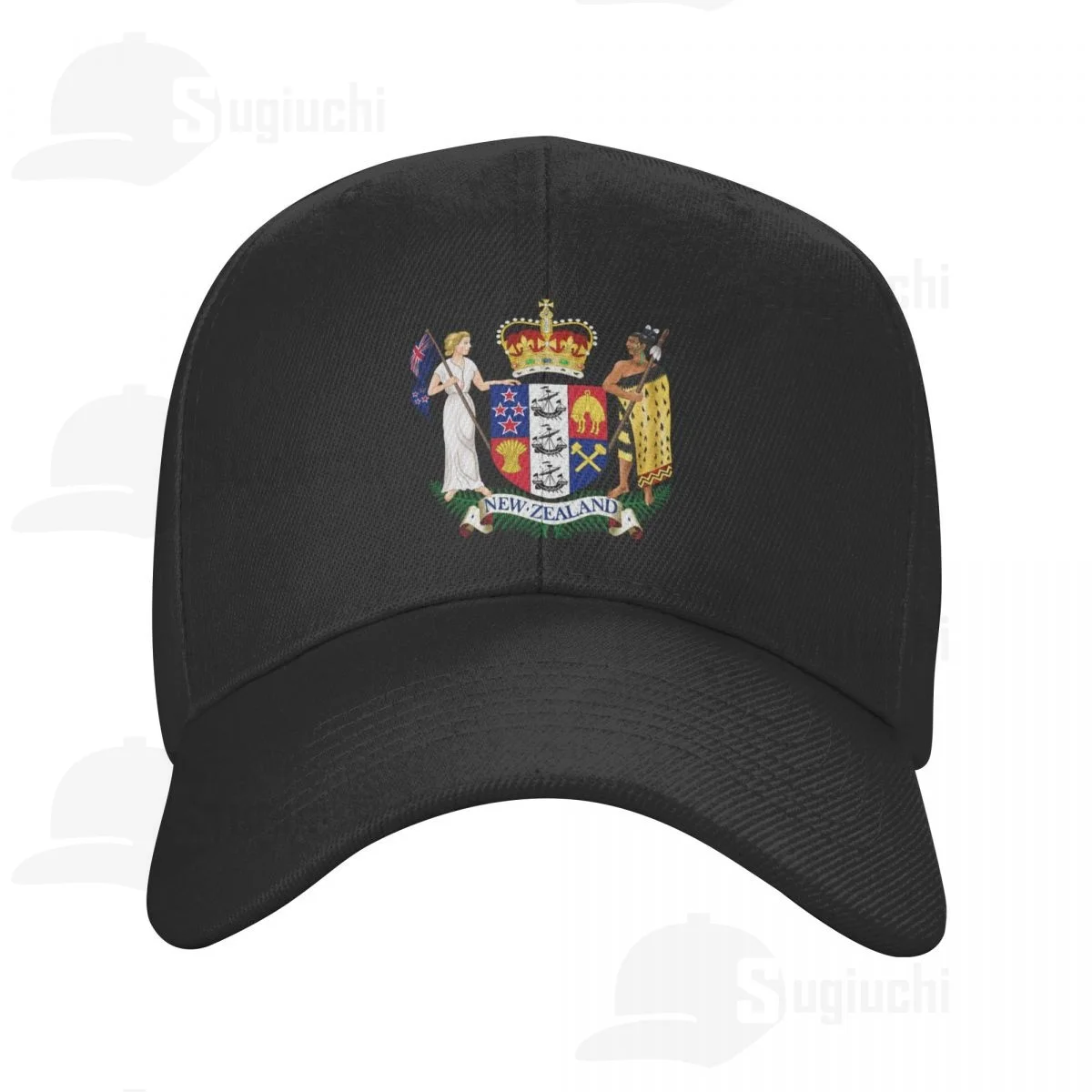 2025 National Emblem Of New Zealand Coat Of Arms Sun Baseball Cap Dad Hats Adjustable For Men Women Unisex Outdoor Hat