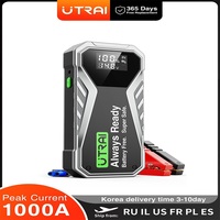 UTRAI Super Capacitor Car Jump Starter Super Safe Battery Less Quick Charge 1000A Portable For Emergency Booster Starting Device