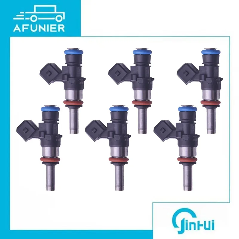 6Pcs Fuel Injector Nozzle For 2010-2018 BMW K1600GTL OE No.:0280158256,13617728410