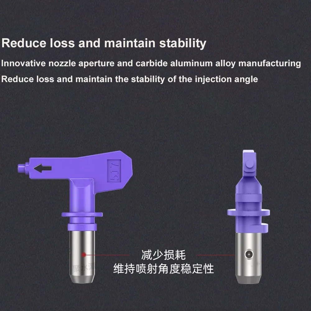 الرش الرش تلميح فوهة 215 321 423 517 623 ل تيتان فاغنر غاكو الرش الطلاء بندقية رذاذ ملحقات آلة البخاخة أدوات