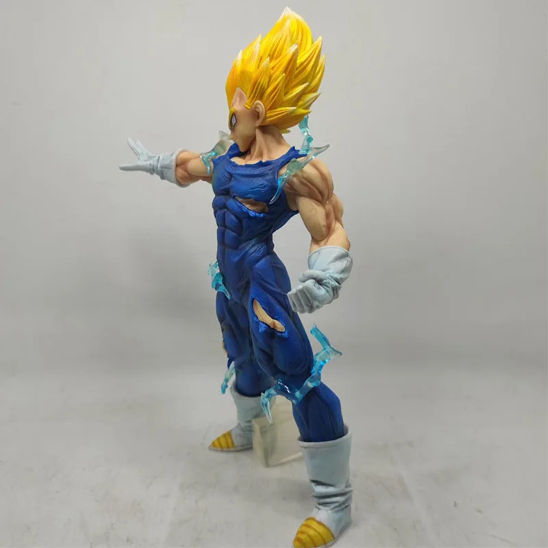 27cm Majin Vegeta modelo Dragon Ball Z figura de acción DBZ Super Saiyan Figuras juguetes colección de Anime GK estatua adornos regalo para niños