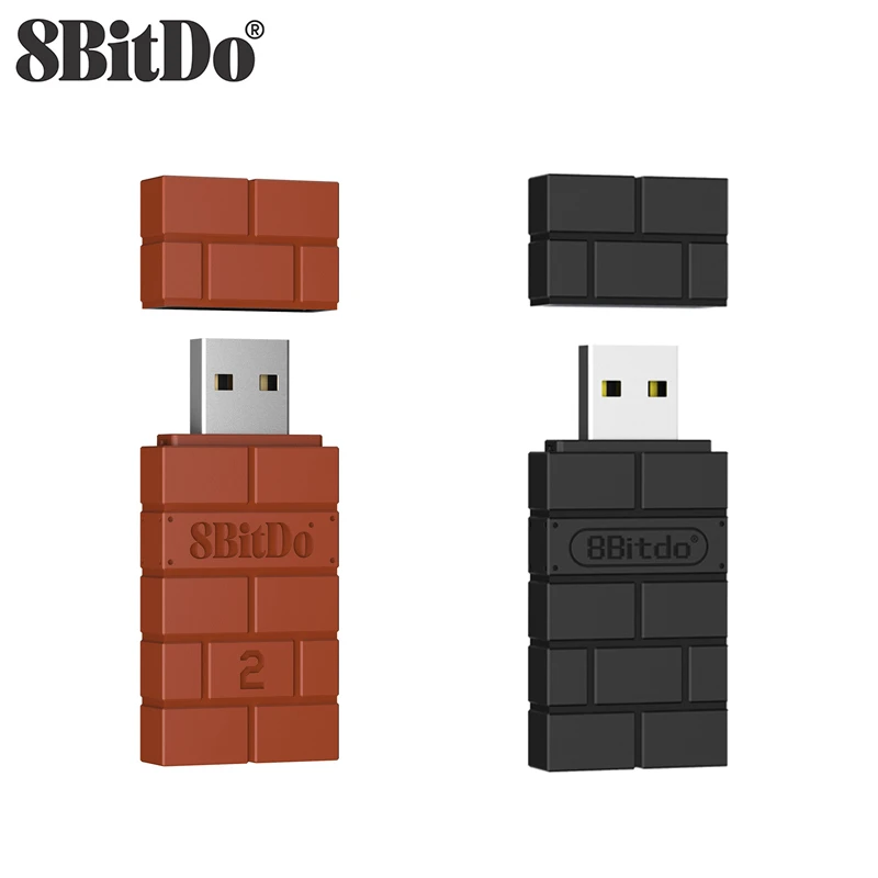 8Bitdo Wireless Bluetooth USB RR Adapter for Switch Windows Mac Raspberry Pi Switch Lite NS OLED Support PS3 PS4 PS5 Controller