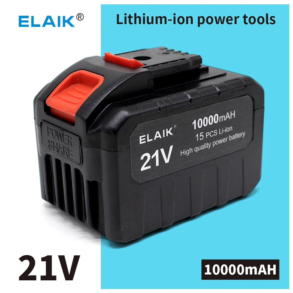 21V 10AH 6AH 4AH 2AH high-power durable lithium battery, charger, suitable for Worx 21V series electric tool