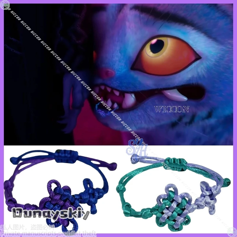 

Anime Movie Kpop Demon Cosplay Rumi Jinu Rujinu Chinese Knot Bracelets Couples Two Color Styles Saja Boys Huntrix Love SUIT