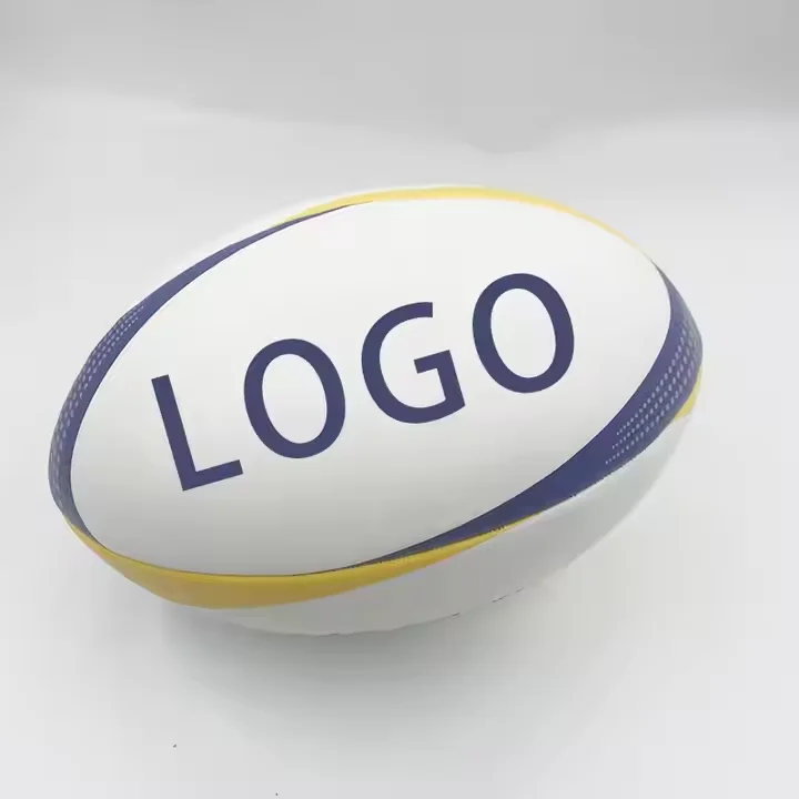 

On Sale Wholesale Rugby Ball Large Leather Ball for Rugby China Rugby Balls