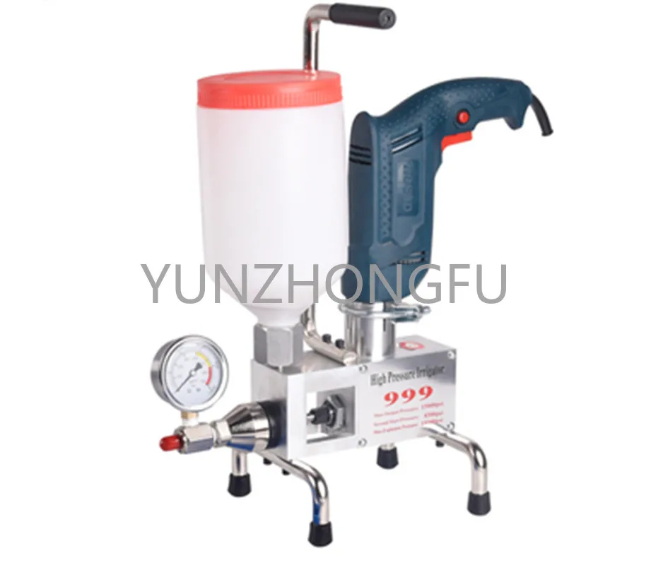 

Steel HosePolyurethane crack 999 high quality 810/910/1300W Epoxy injection pump Epoxy / Polyurethane foam Grouting Machine