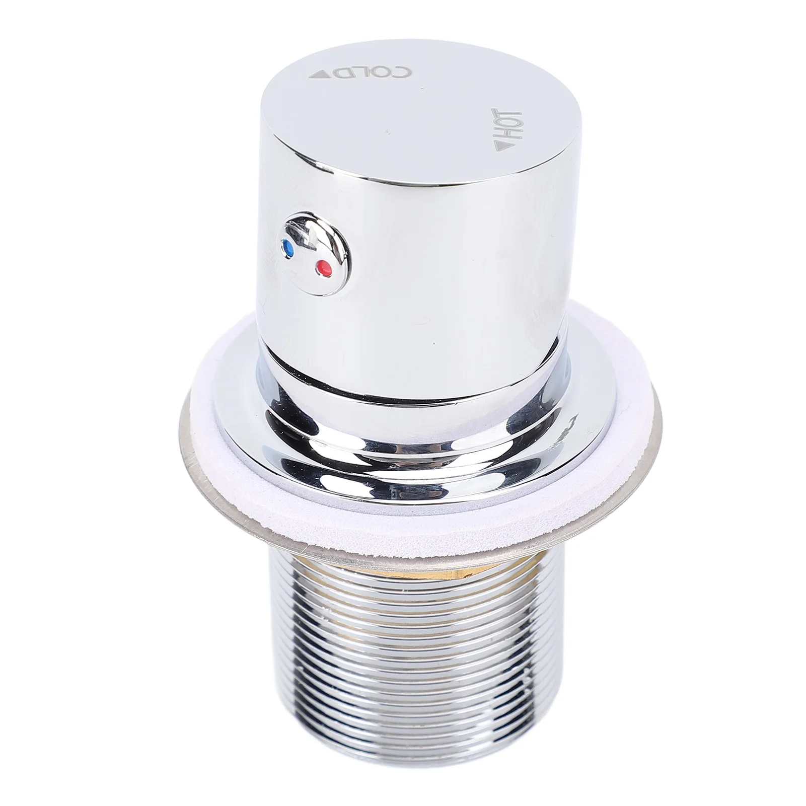 RV Embedded Shower Mixer Valve Stainless Steel  Control Rustproof Hot Cold Water Mixer Valve High Strength for Yachts