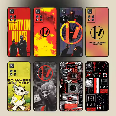 T-Twenty One Pilots Phone Case For Samsung Galaxy A20,A21s,A22,A31,A32,A52,A53,A72,73,A80,A91 Soft Black Cover