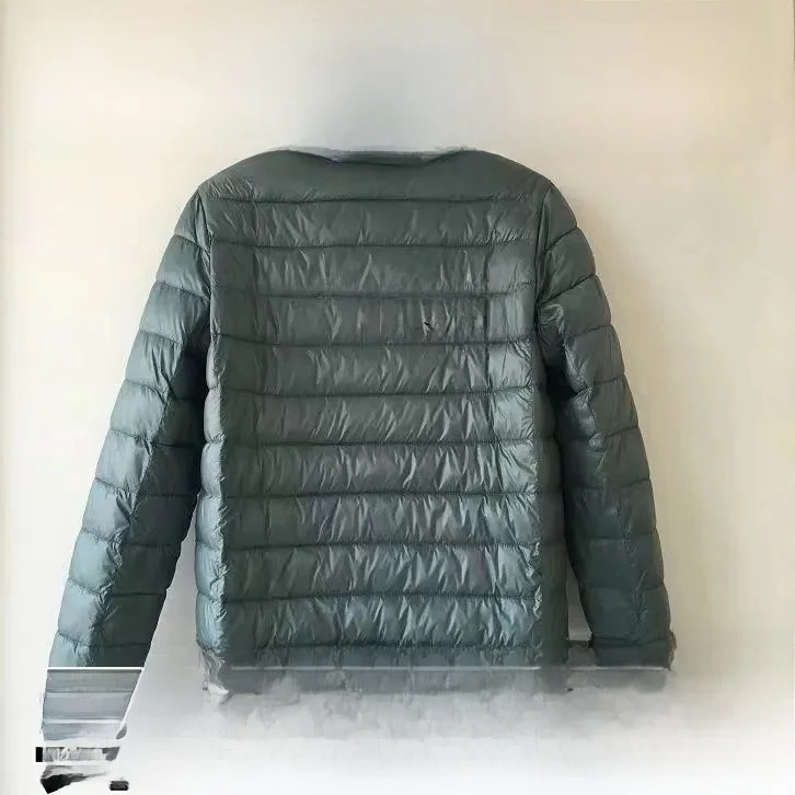 

Ultra-Light down Cotton Jaet Men's Spring Thin Cotton Coat Stand Fit Silk Cotton Fill Lightweight Reverse Season Sle