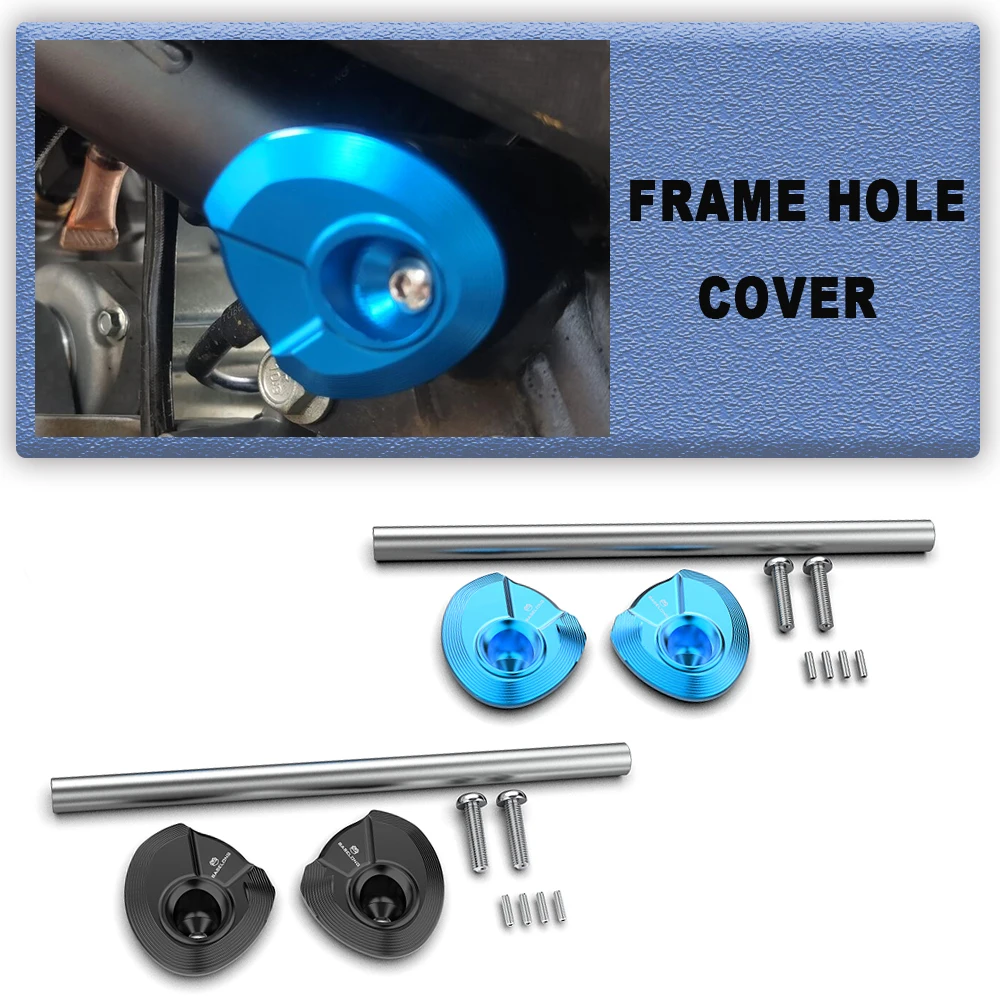 

Motorcycle 450MT Frame Hole Cap Plug Frame Insert Swingarm Bolt Cover Parts For CFMOTO CF MOTO 450 MT 450 MT450 2024 2025 2026