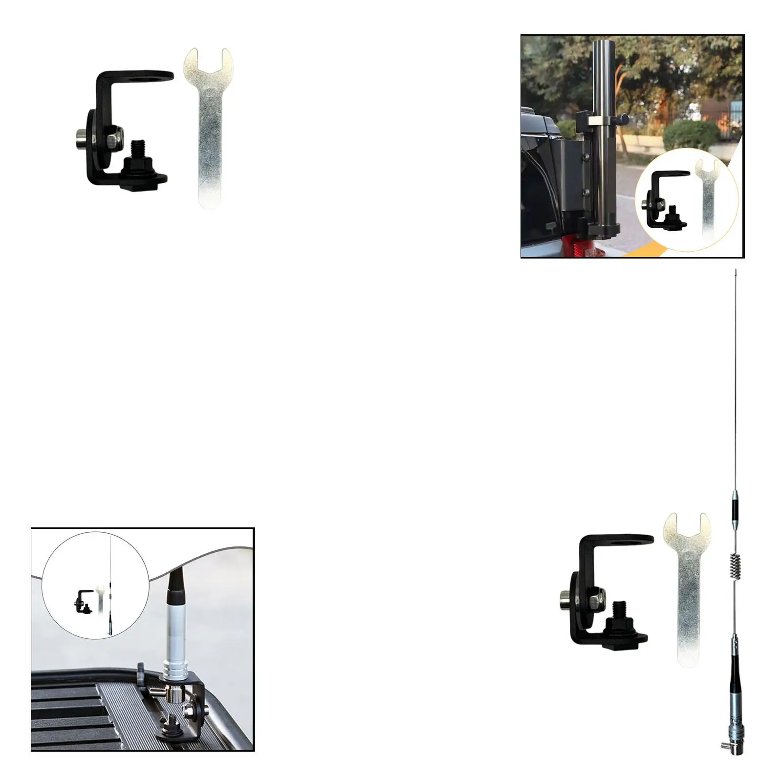 

Кронштейн для крепления автомобильной антенны, прямая замена, практичный, портативный, из нержавеющей стали