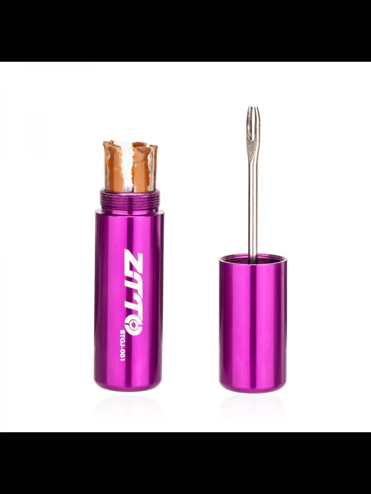 AliExpress LIXADA ZTTO Bike Tire Repairing Kit Tubeless Tire Plug Tool Fix Flat Puncture with 5 Strips for MTB Mountain Road Bike