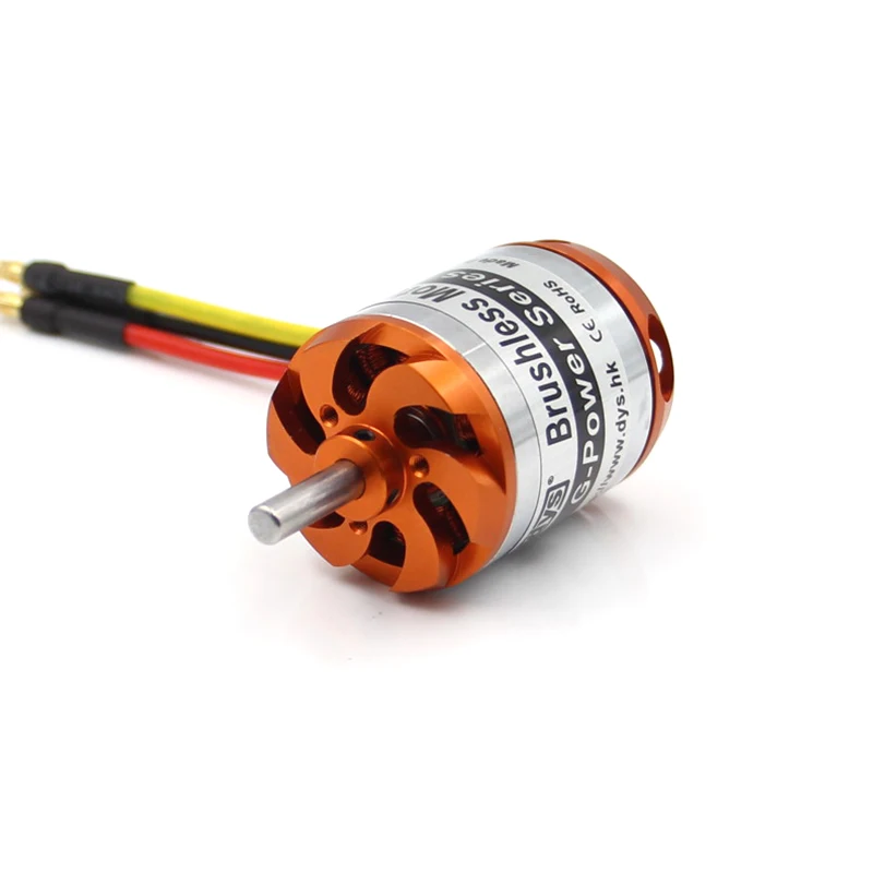 DYS-Moteur sans balais D3548 3548 790KV 900KV 1100KV, 3 ~ 5S Lipo, 5mm de diamètre d'arbre, or et argent, adapté aux drones RC Partners-OO