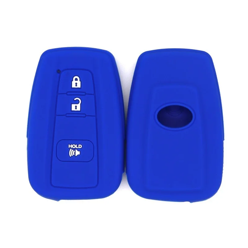 

Drop-proof key cover, suitable for Toyota car key cover, smart 3-button horn, key box without label or with missing label