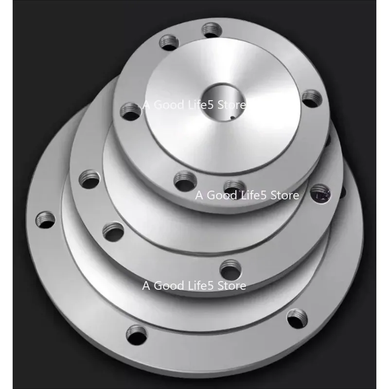 

For Flange,No Keyway Chuck Motor Shaft Flange,for Self Centering K11/K12/K72-80 K11/K12/K72-100 Inner Hole 12-25mm Chuck Flange