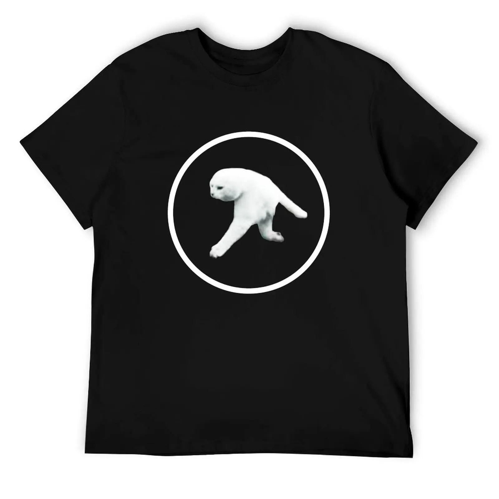 

Aphex Twin - Two legged cat (white logo) T-Shirt man t shirts graphic cotton t shirts man 100% cotton t shirt man T-Shirt