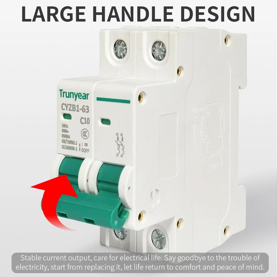 Ac Mcb 1P 2P Mini C…