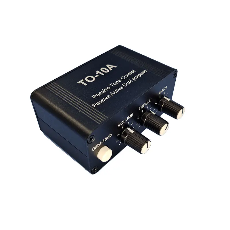 Imagem -04 - Pré Amplificador Tom Control op Active Ajuste de Volume Passivo Treble Bass Controller Atenuação tipo Ne5532