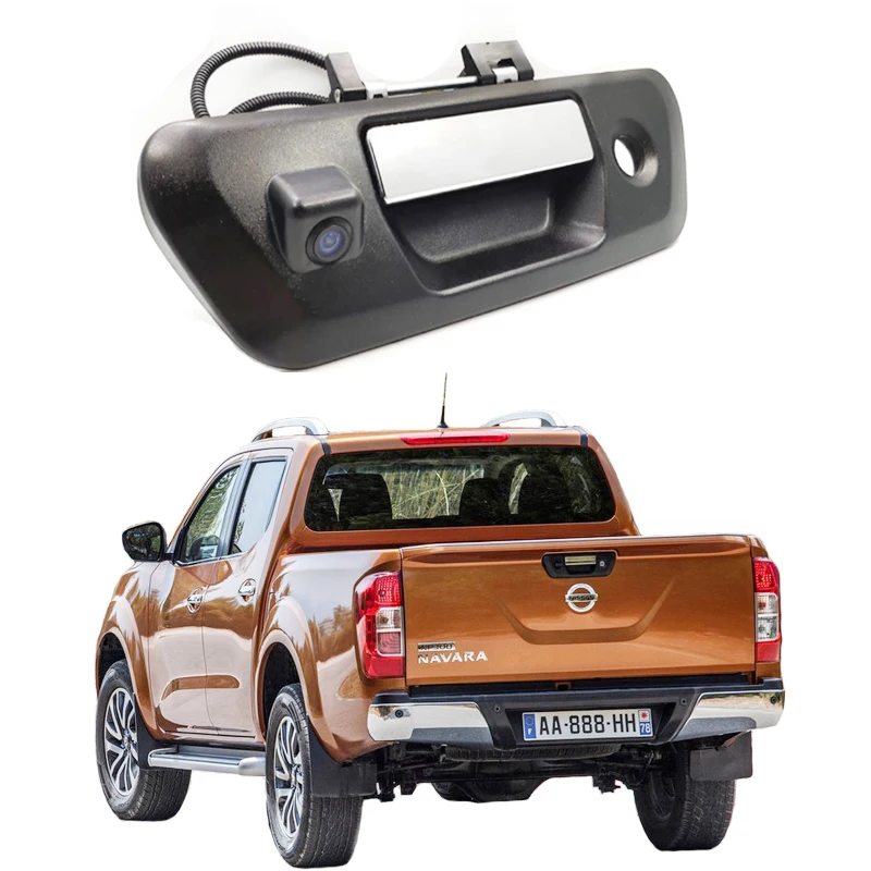 

Pickup Truck Tailgate Handle Car Camera For Nissan Navara NP300