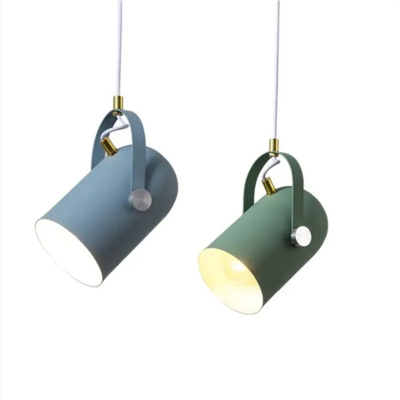 Macaron Chandelier Creative Personality Cloakroom Restaurant Bar Counter Wardrobe Clothing Store Background Light Bedside Lamp
