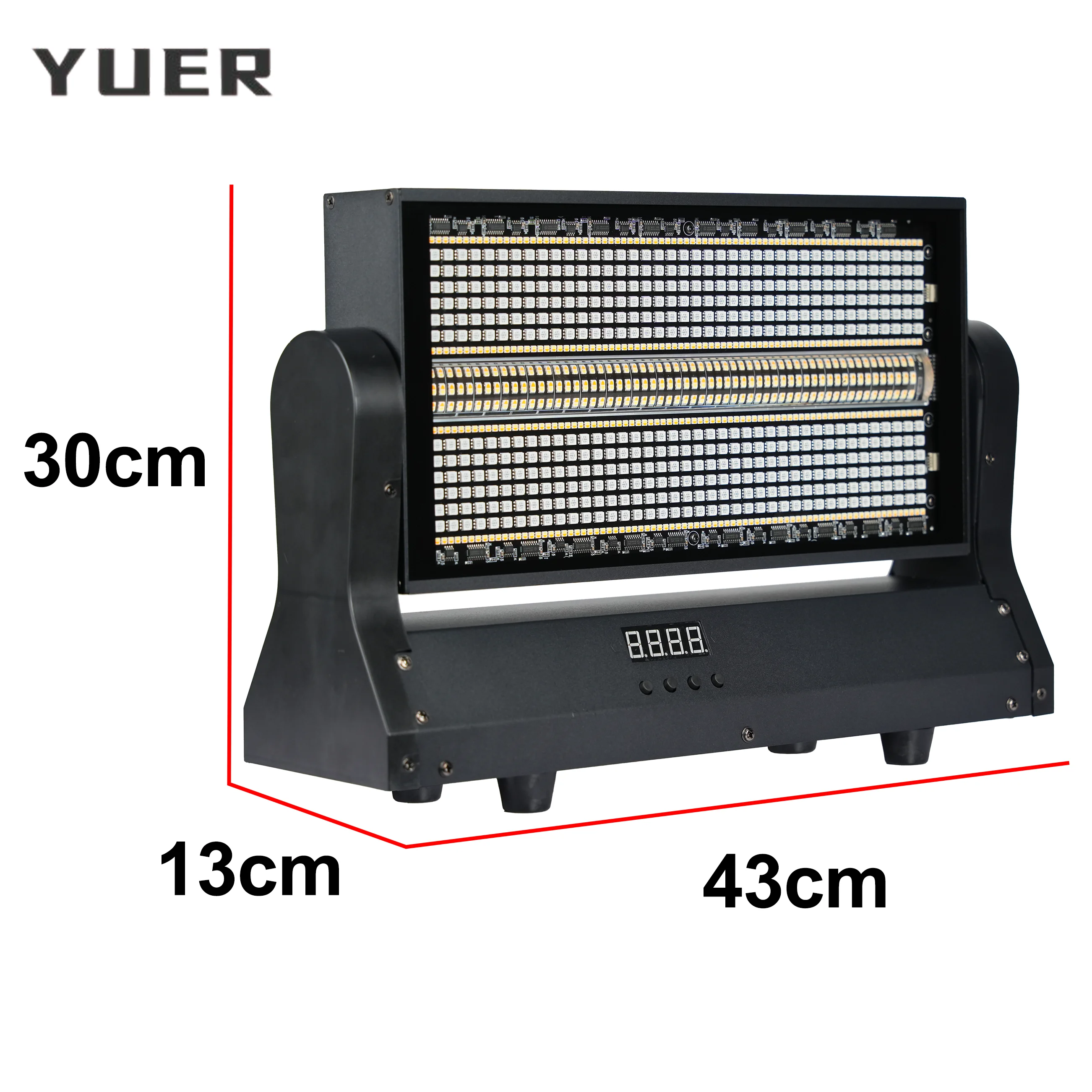 YUER NEW LED 400W RGB 100+60 Segments amber moving head Strobe Wash Horse Running Effect Stage Light For Dj Disco Party Club Bar