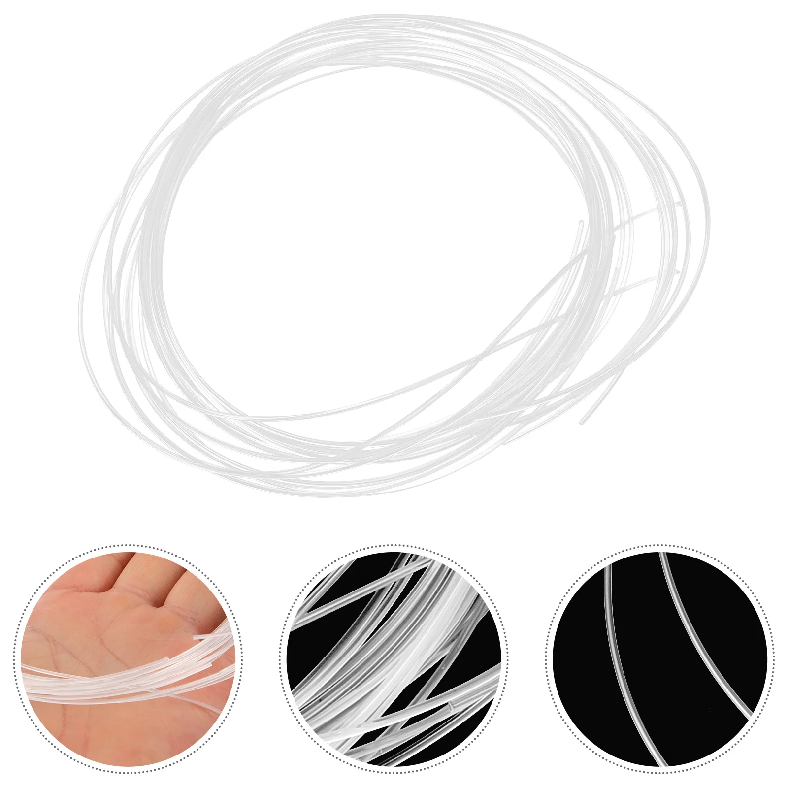 Glasses Repair Eyeglass Fixing String 100mm Nylon Replacement String for Half Rim Eyeglasses Accessories Fixing Tools