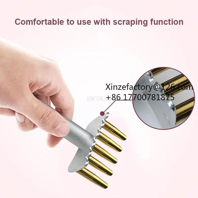 

Factory Direct 2026 Top RatedMagnetic Fork Acupoint Massage Stick Body Meridian Dredging Stick Five Fork Magnetic Energy