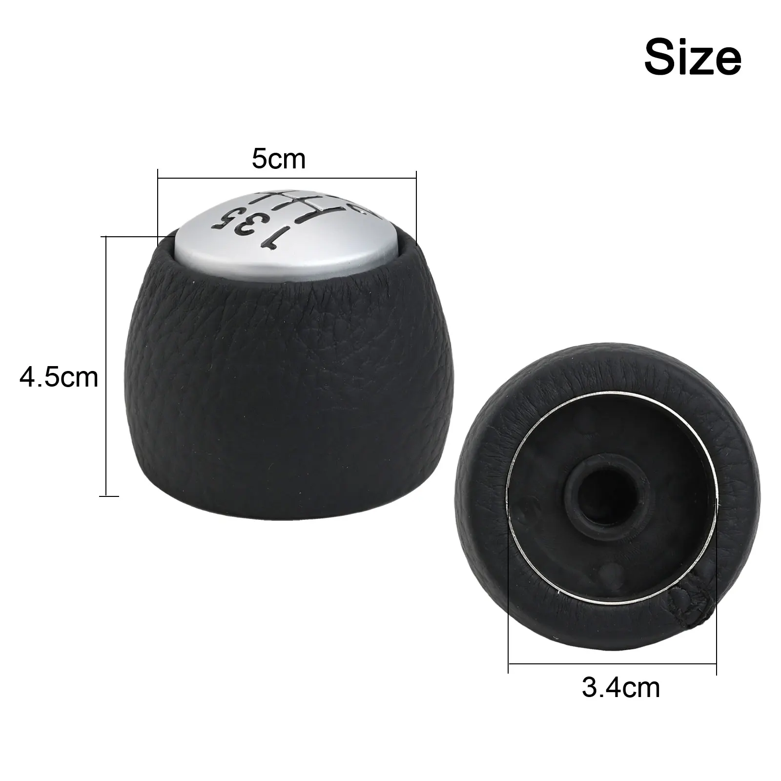 

Эргономичный дизайн рычага переключения передач 147 Рычаг переключения передач 7*5*4 см 6-скоростной переключатель Роскошная эстетичная конструкция из натуральной кожи