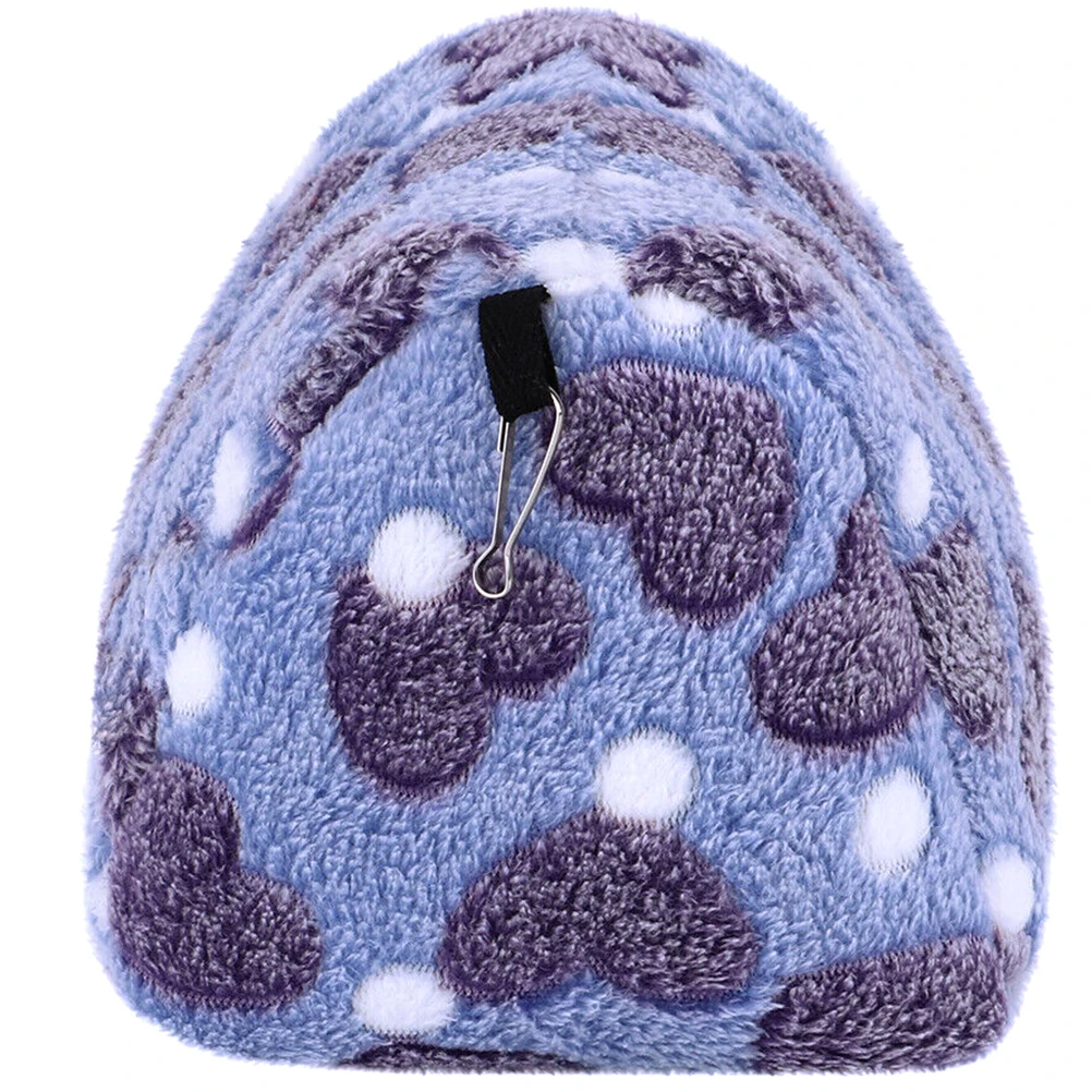

Warm House Small Pets Hanging Tent Winter Hammock Beds Flannel Cotton Hamster Guinea Pig Rat Safe Reusable Easy
