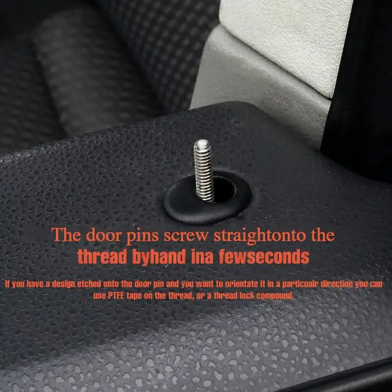Car Door Lock Pin Door Lock Rod Knob Pull Security Insurance For VW T5/ T6 Aluminium Door Lock Pins Door Lock Picking Latch Pins