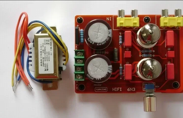 6N3 tube pre-amp board,(With transformer)/Electronic valve amplifier board