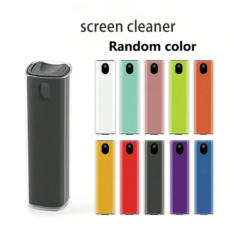 Random color 2-In-1 Ultra-Fine Fiber Screen Cleaning Tool, Suitable For Smartphones, Computers, TVs And Navigation Devices.