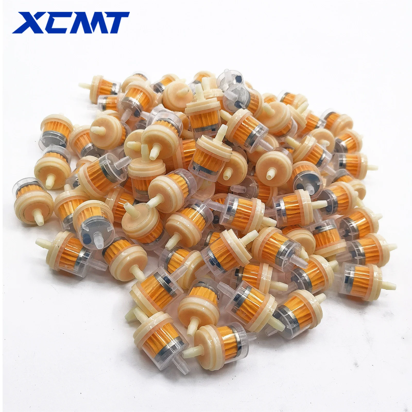 Motorcycle Oil Filter Inline Gas Fuel Filter Gasoline Filter Tool For Scooter Motorcycle Moped Scooter Dirt Bike ATV Accessories