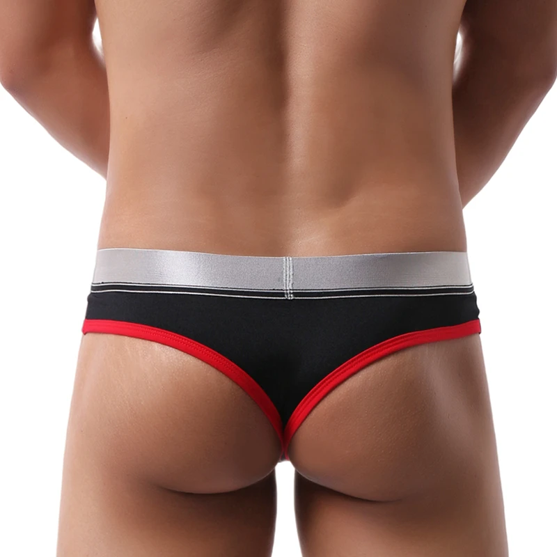 Sexy Underwear Men Thongs Jockstrap Men G String Thong Underwear Sissy Tanga Cueca Breathable Men Lingerie Male Panties Bikini