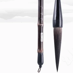 Chinese Calligraphy Pen Brush Large Running Script Cursive Brush Long Bear Hair Hopper-shaped Calligraphie Painting Brushes