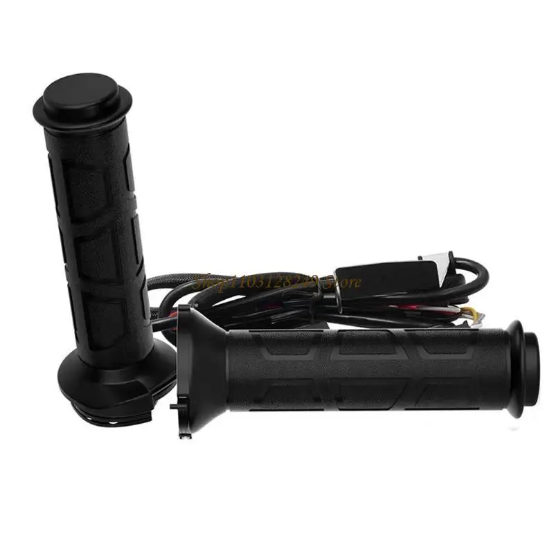 

N5KD Winter Handlebar Heating Cushion 22mm Electric Heated Pad Used for E-bikeMotorcycle Winter Cycling Equipment