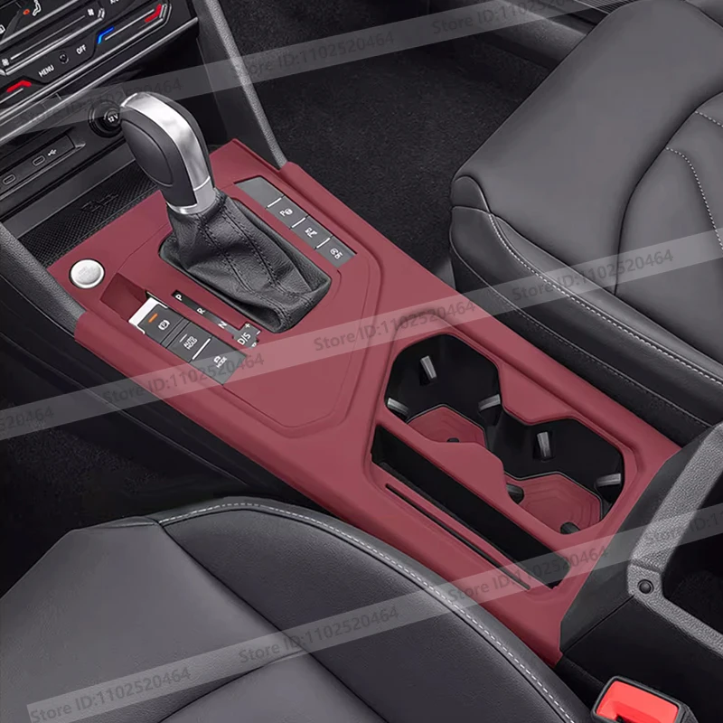 

Для Volkswagen Tiguan L PRO 2018-2025 центр управления переключением передач силиконовый защитный коврик салон автомобиля декоративные аксессуары