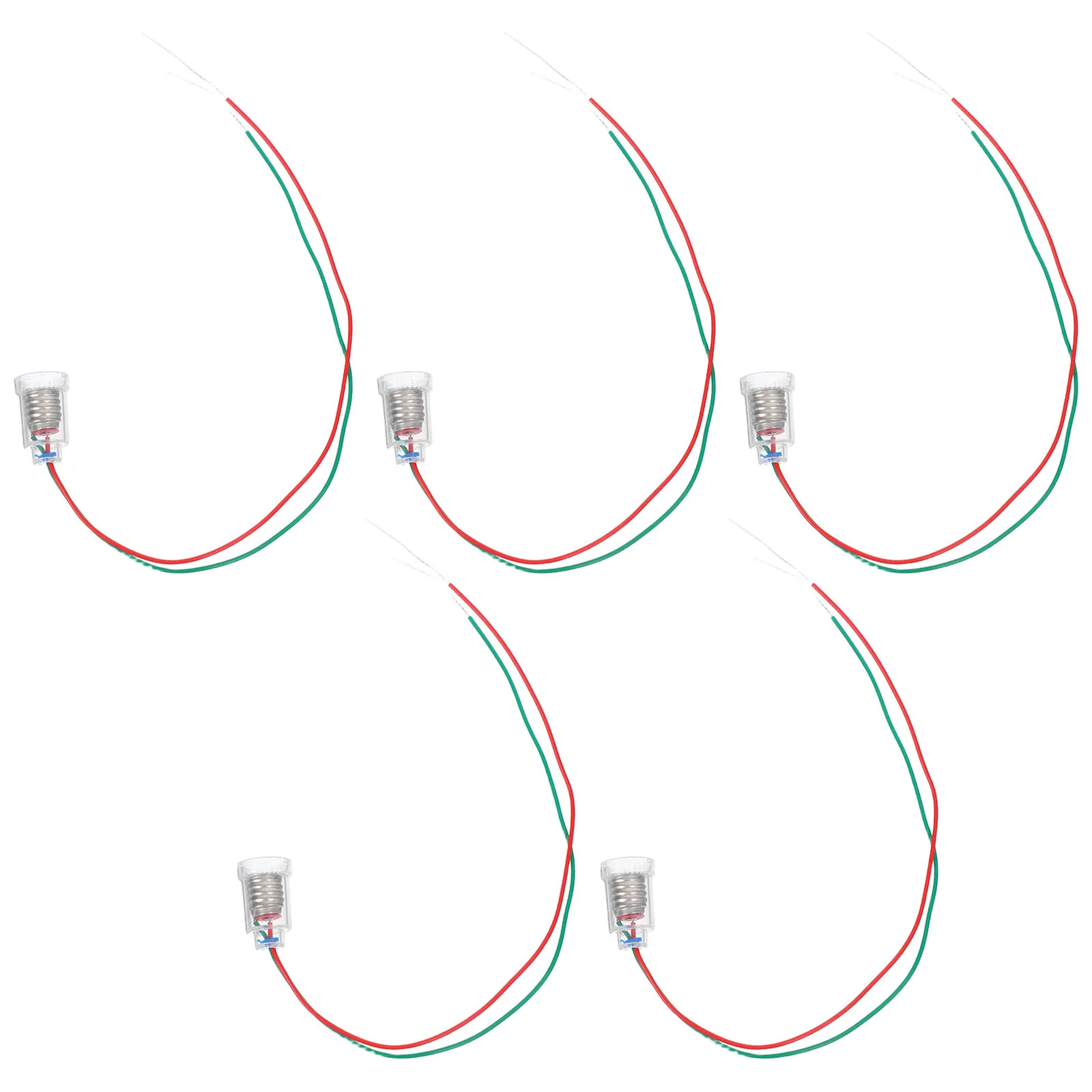 

5Pcs Brass Lamp Socket High Conductivity Light Bulb Holder Easy Installation for Home Office DIY Projects Brass Lamp Socket