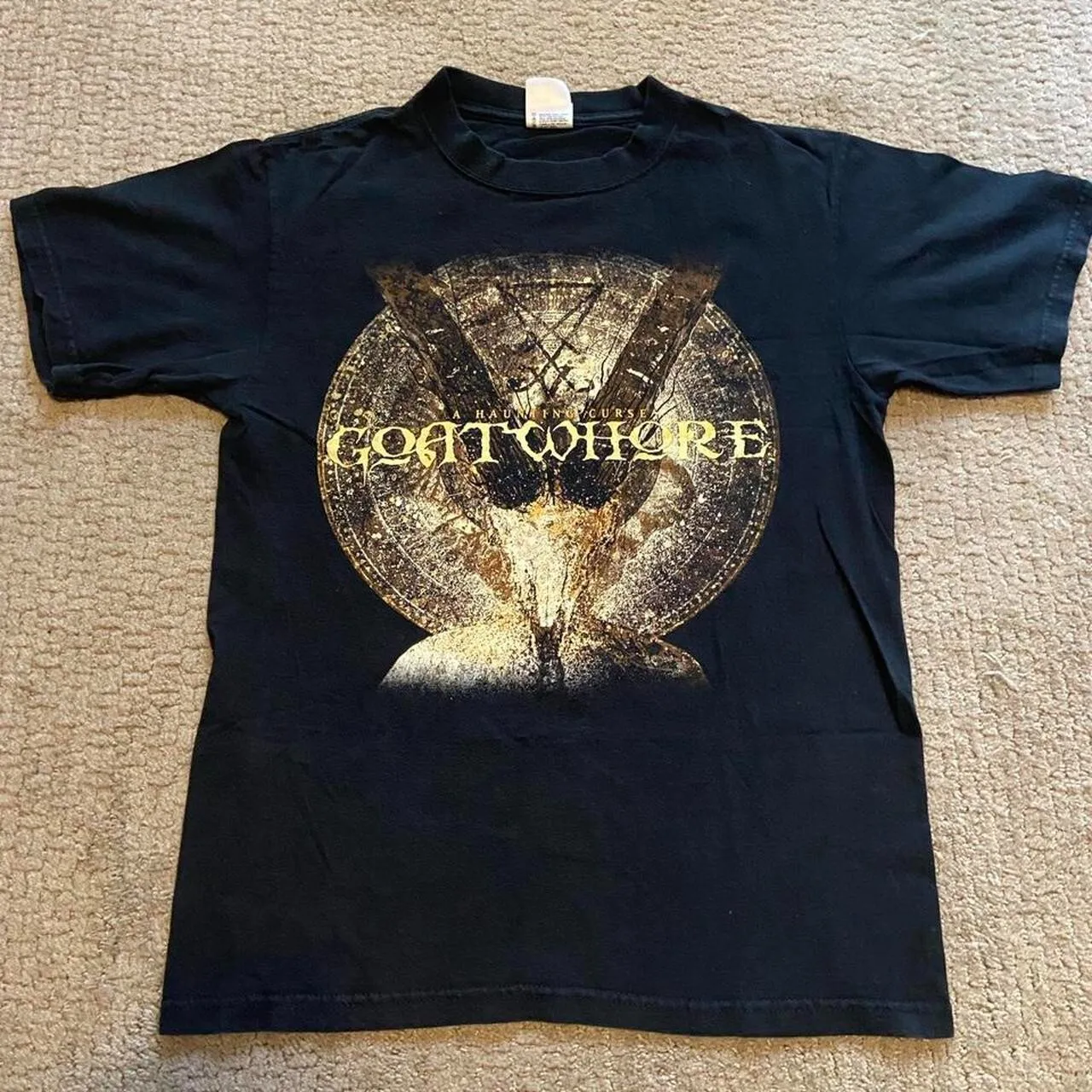 Goatwhore A Haunting Curse Vintage Shirt Short Sleeve EN179