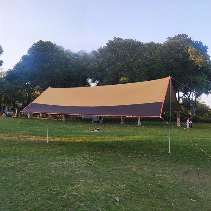 

Large outdoor camping canopy tent color matching big canopy 210D Oxford tarp