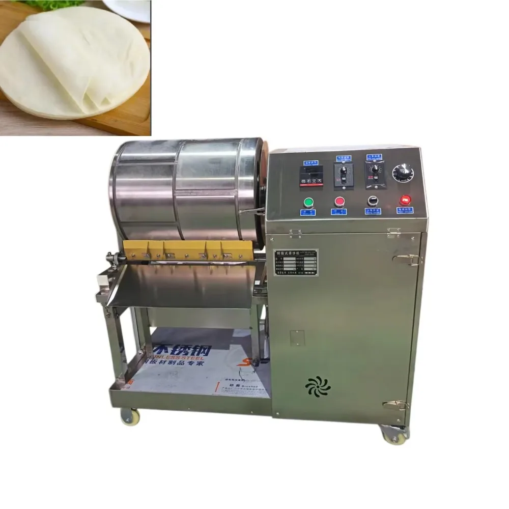 Automatic Continuous Mile Crepe Cake Pancake Roasted Duck Cake Machine Pancake Maker