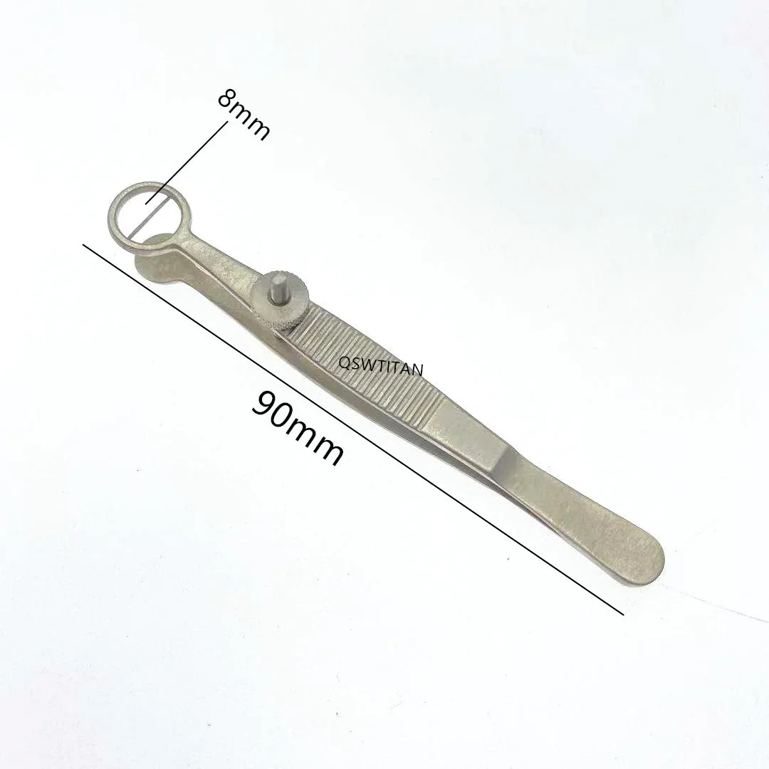 Chalazion Forceps Titanium Stainless Steel Eye Ophthalmic Tweezers Surgical Tools Instrument