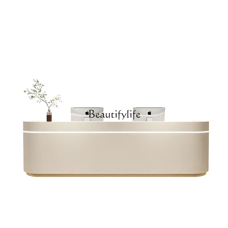 

ld 38Beauty salon checkout page Medical beauty clinic reception Skin management center Company front desk simple