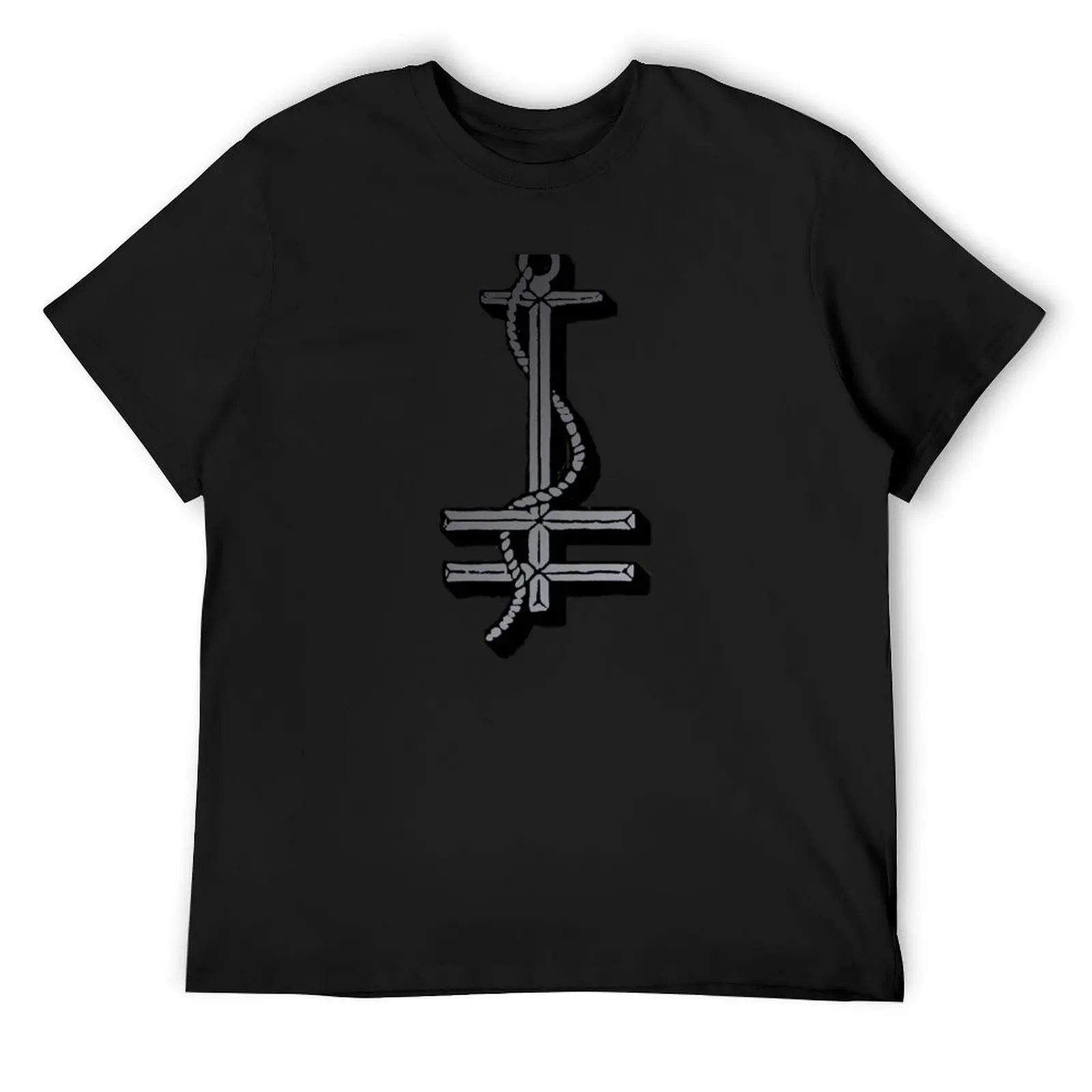 Anchor - Cross T-Shirt oversized t shirt designer shirts mens workout shirts