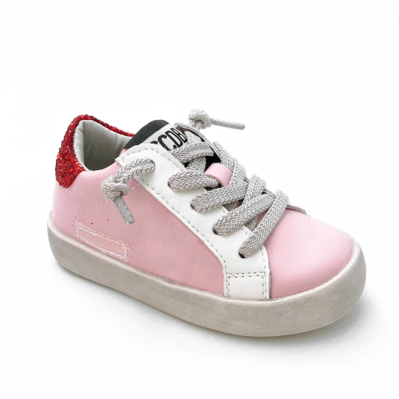 Toddler Children Shoes Girls Kids' Sport Shoes Leather Designer GG Star Kids  Sneakers  Pink Casual Shoes Luxury Fashion 2024