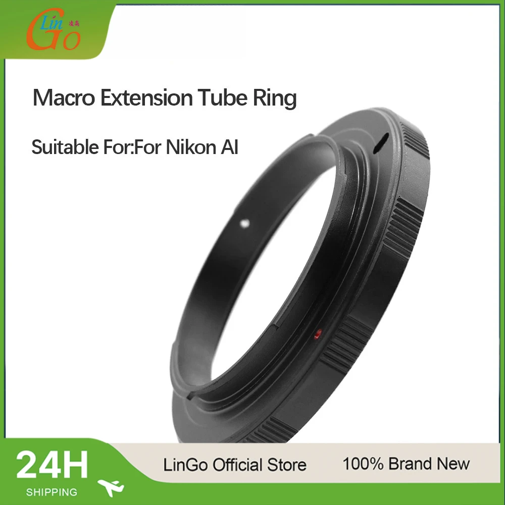 LinGo Camera Adapter Macro Shooting Mount Ring Lens Extension Tube For Nikon AI For Sony NEX Camera Accessories