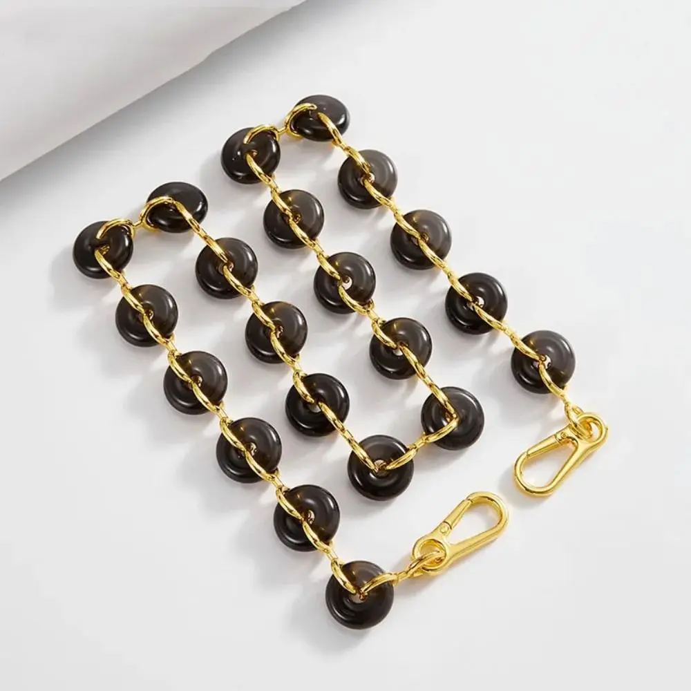 دونات سلسلة حقيبة استبدال حزام الكتف الراتنج حقيبة معدنية حزام الكتف أكياس موسع حقيبة متعددة الوظائف سلسلة الزخرفية