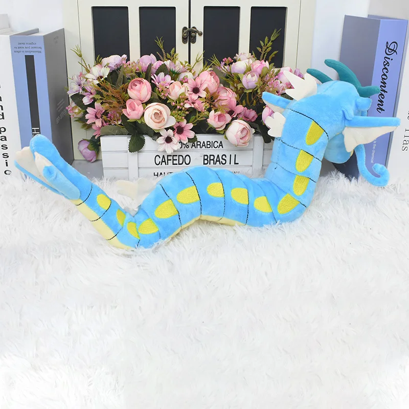 Rayquaza Gyarados Dragonair Pokemon Plush Toys Black Dragon Fluffy Peluches Doll Anime Merchandise Collectible Souvenir  Gift view 4